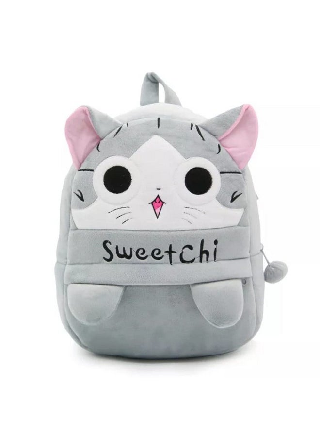 blue tree Cute Kids Backpack Toddler Bag Plush Animal Cartoon Mini Travel Bag for Baby Girl Boy 1-5 Years (small, Sweet Chi, Sweet Chi)