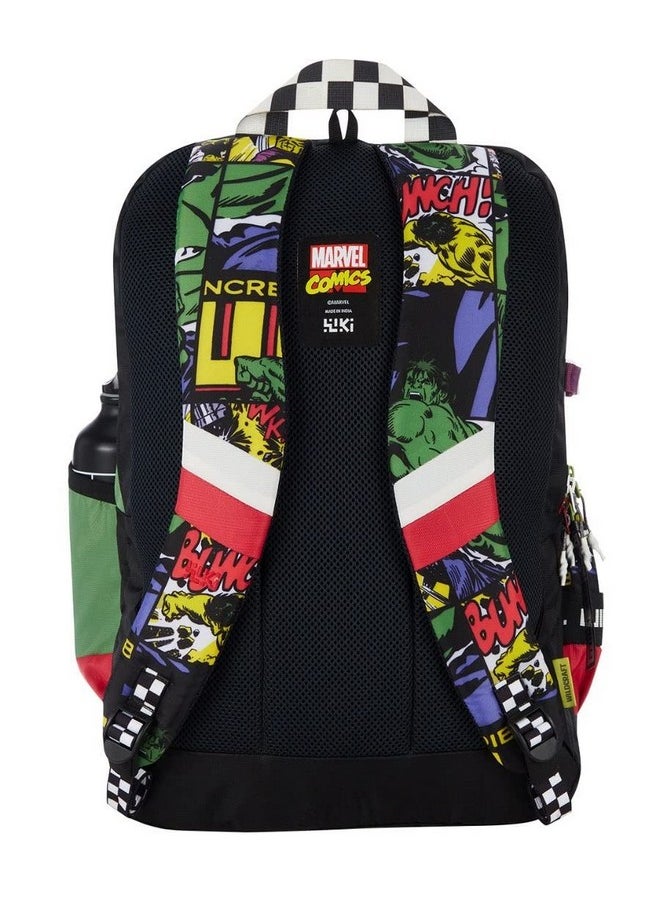 Wildcraft Wiki Squad 3 34L Backpack Marvel Hulk Green (13004)