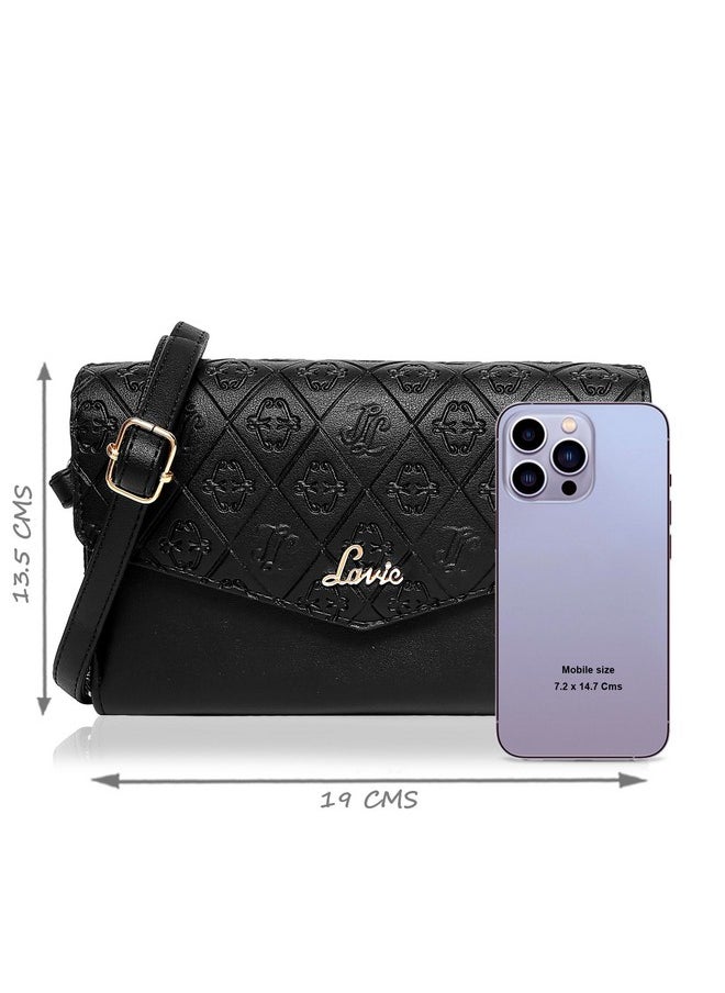 Lavie Women's Deboss Sally Dual Zip Wallet | Ladies Purse Wallet