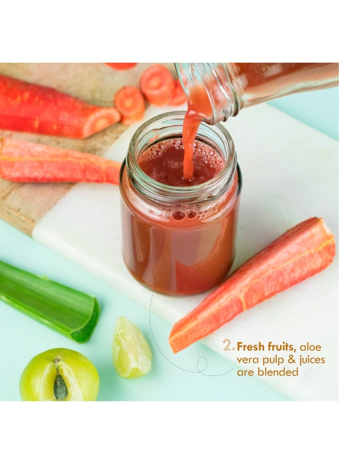 Nat Habit All Day Face Cream Fresh Whipped Flax Carrot Face Malai With Vitamins E, C & Omega+ For Hot Humid Weather Face Moisturization & Sun Protection (Ages 35+) - 30g