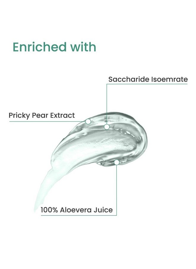 Sea Glow Gel Oil Free Lightweight Face Gel, For Intense Hydration, Non Sticky For Dry & Dull Skin, Men & Women- 100Gm