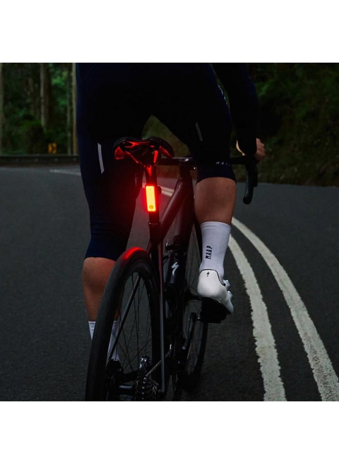 Blinder R-150 Usb Rechargeable Bike Tail Light - 150 Lumen Rear Bike Light With Strobe Led & Angled Beam For Maximum Visibility, 50-Hour Runtime, Bike Rear Light