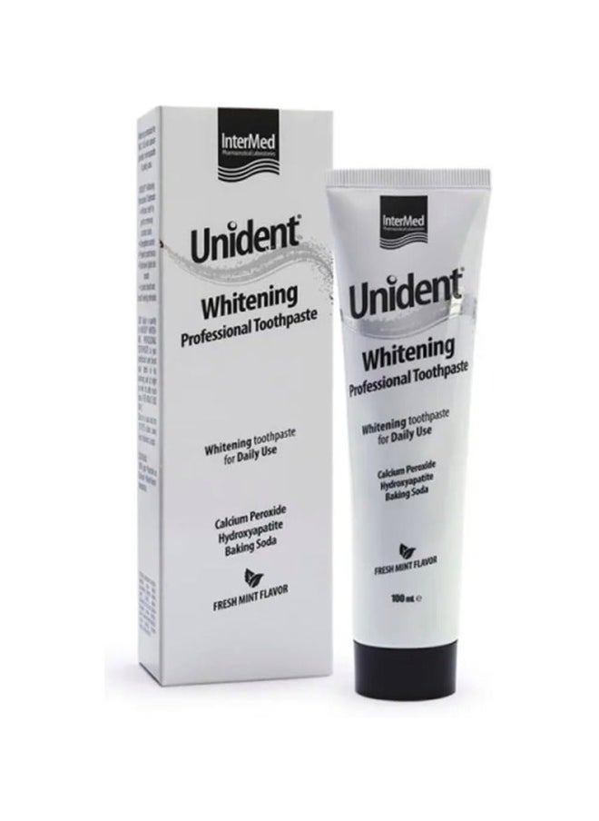 Intermed Unident Whitening Professional Toothpaste – 100ml