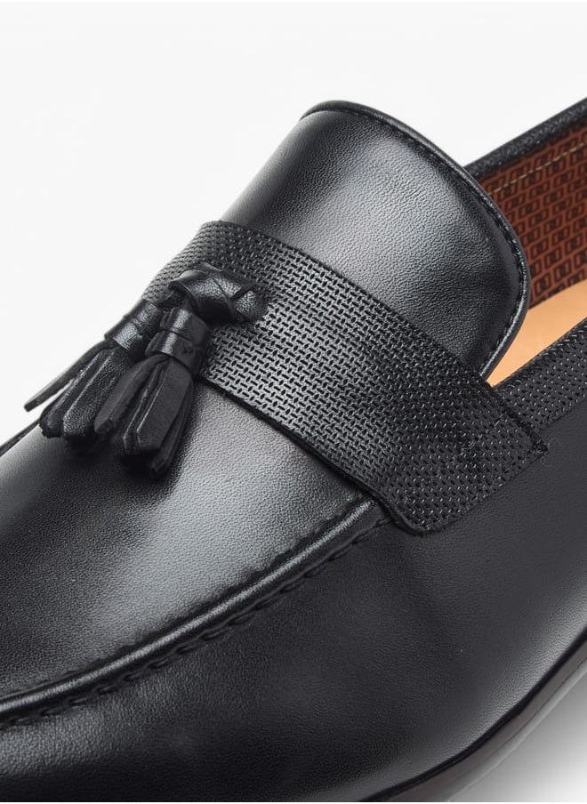 Men's Tassel Detail Slip-On Loafers