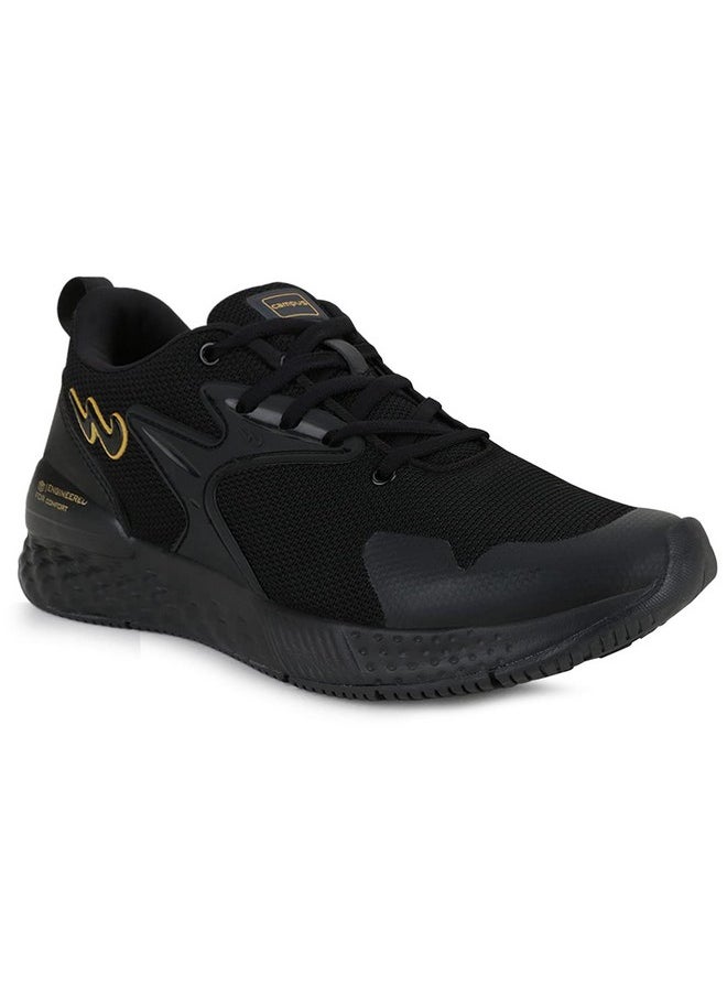 Men'S Simon Pro Blk/Gold Running Shoes - 7Uk/India 5G-832