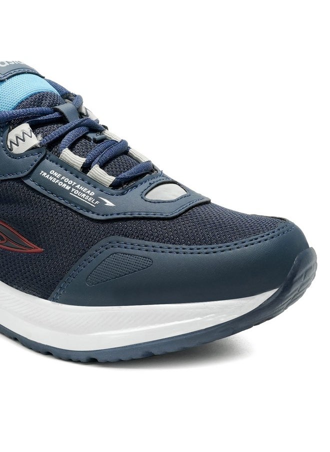 Men'S Nexon-13 Sports Running,Walking,Gym Shoes With Lightweight Eva Sole With Casual Sneaker Shoes For Men'S & Boy'S Navy Blue