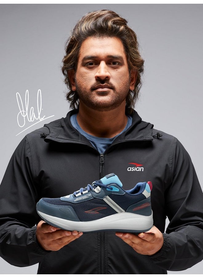 Men'S Nexon-13 Sports Running,Walking,Gym Shoes With Lightweight Eva Sole With Casual Sneaker Shoes For Men'S & Boy'S Navy Blue