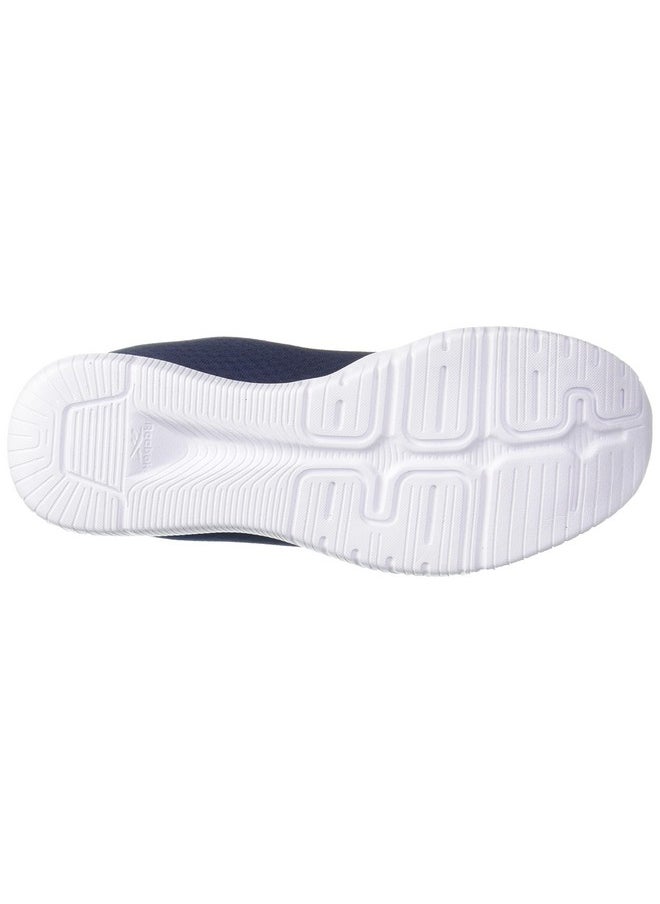 Men'S Edgility Runner Batikblue-Vectornavy-Energyglow-Spacergr Running Shoe-8 Kids Uk (Ga1330)