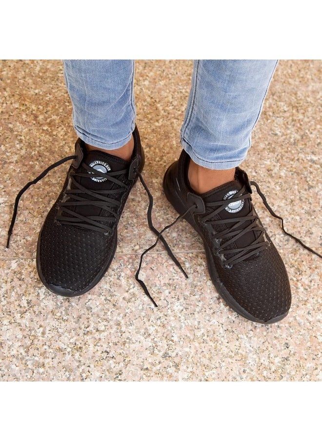 Men'S Easily Washable Lightweight & Orthopedic Memory Casual Creta-12 Running Shoes With Breathable Knitted Upper