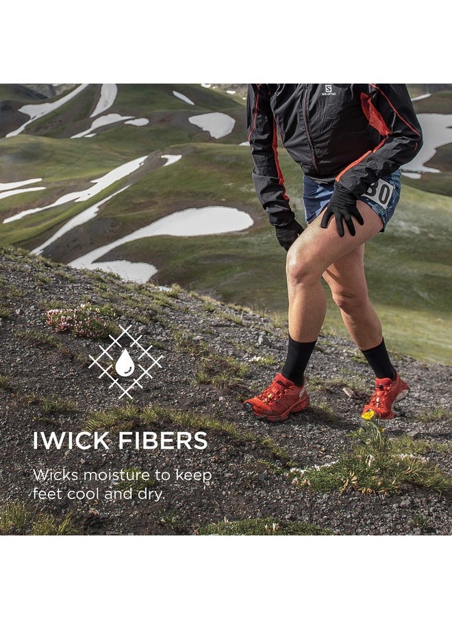 Unisex Therapeutic Cushion Crew Sock (Medium, White)