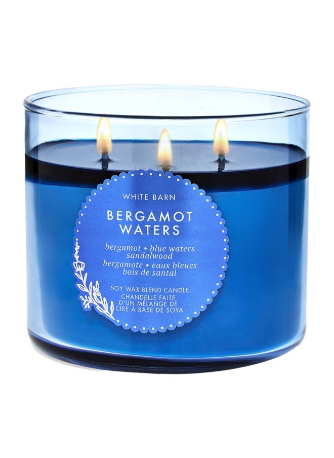 Bergamot Waters 3-Wick Candle