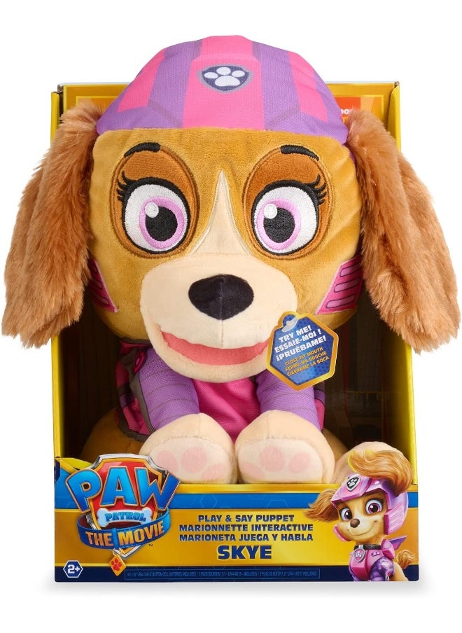 Paw Patrol Movie Play & Say Puppet - Skye