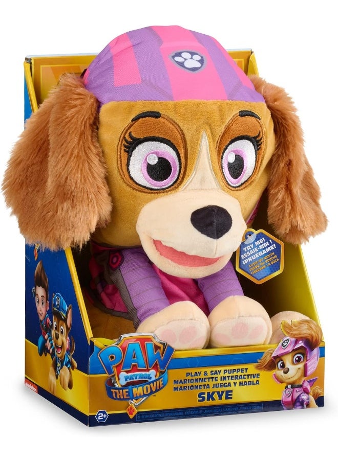 Paw Patrol Movie Play & Say Puppet - Skye
