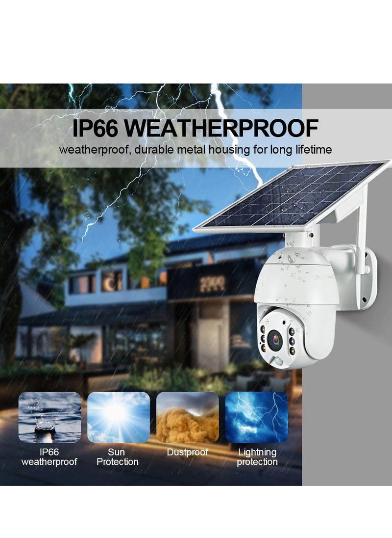 RBX-S10 Low power WIFI solar camera 1080P HD Solar Panel Outdoor Surveillance Waterproof CCTV Camera Smart Home Two-way Voice Intrusion Alarm