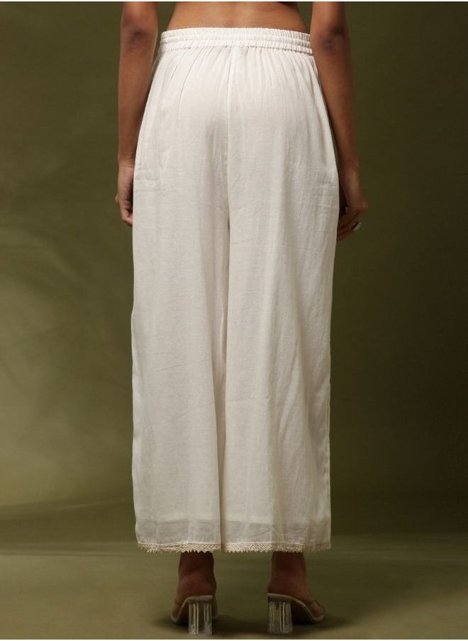 palazzo pant-off white