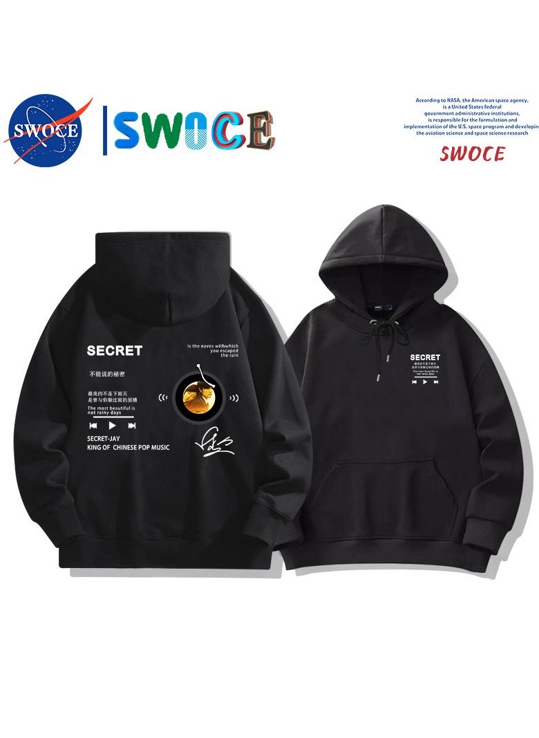 Fashionable And Trendy Men's Hooded Sweatshirt