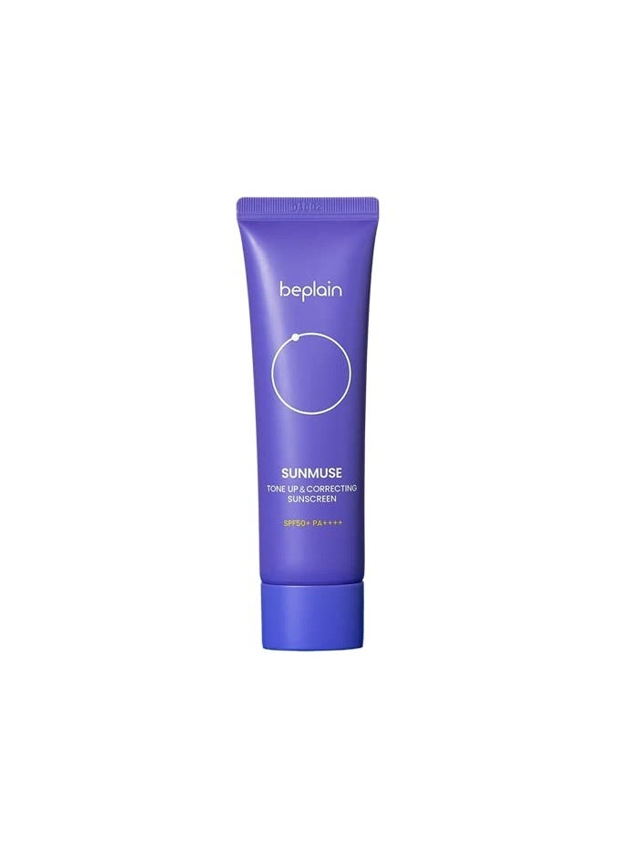 beplain Sunmuse Tone Up & Correcting Sunscreen SPF50+ PA++++ 50 ml