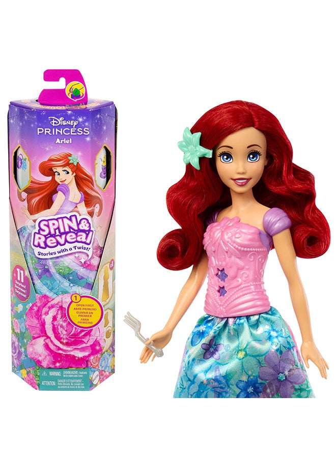 Princess Fashion Doll Spin & Reveal Ariel - Wave 1