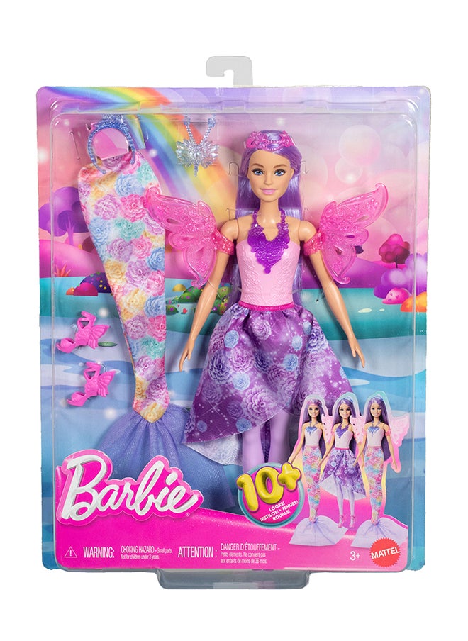 Dreamtopia Dress-Up Barbie Doll-Refreshed