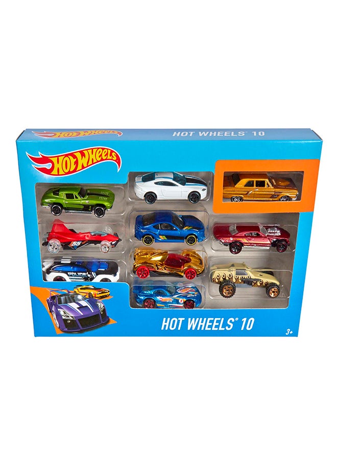 HW Basic Car 10-Pack Asst