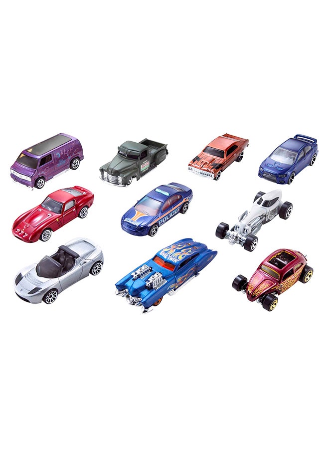 HW Basic Car 10-Pack Asst