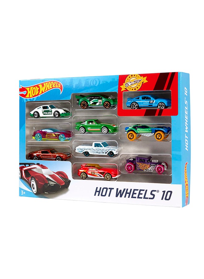 HW Basic Car 10-Pack Asst