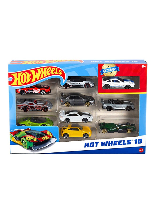 HW Basic Car 10-Pack Asst