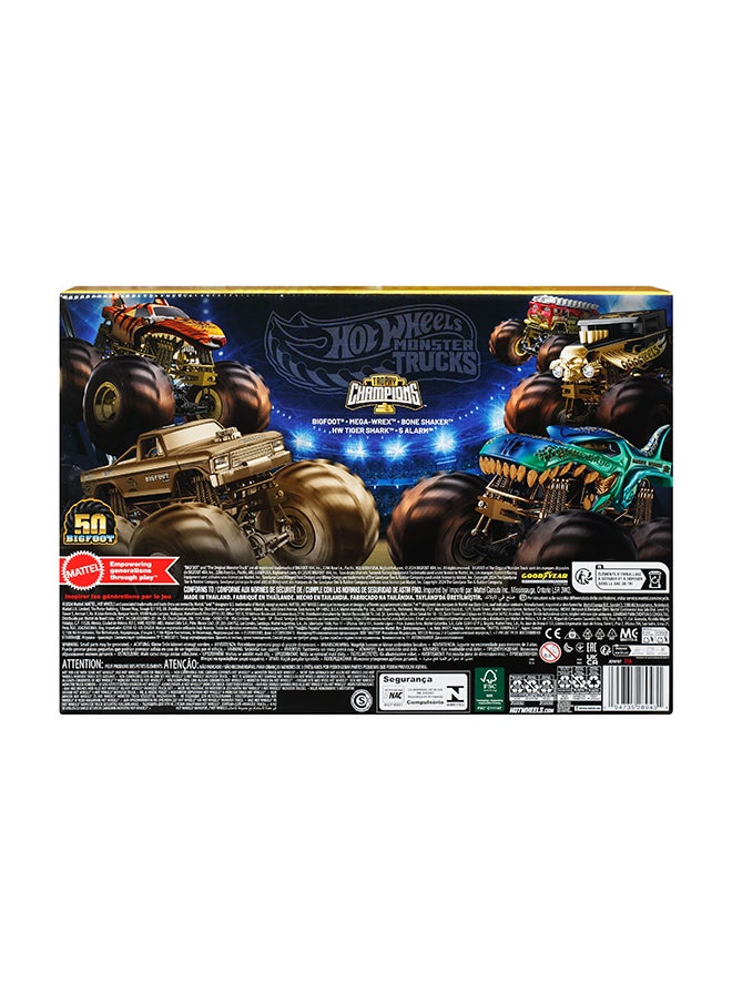 HWMT 1:64 Bigfoot Trophy Champions Car & Truck Multipack
