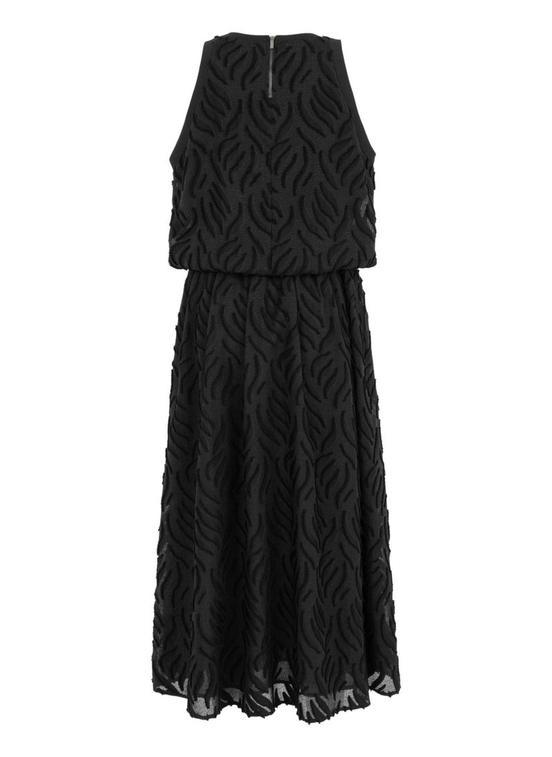 Floral Halter Maxi Dress