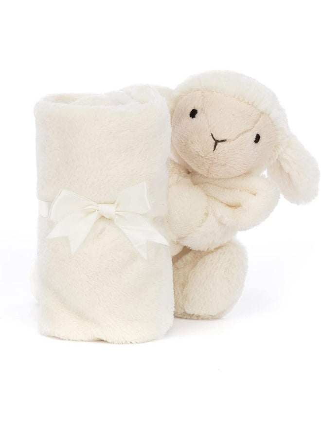 Jellycat Bashful Lamb Baby Stuffed Animal Security Blanket
