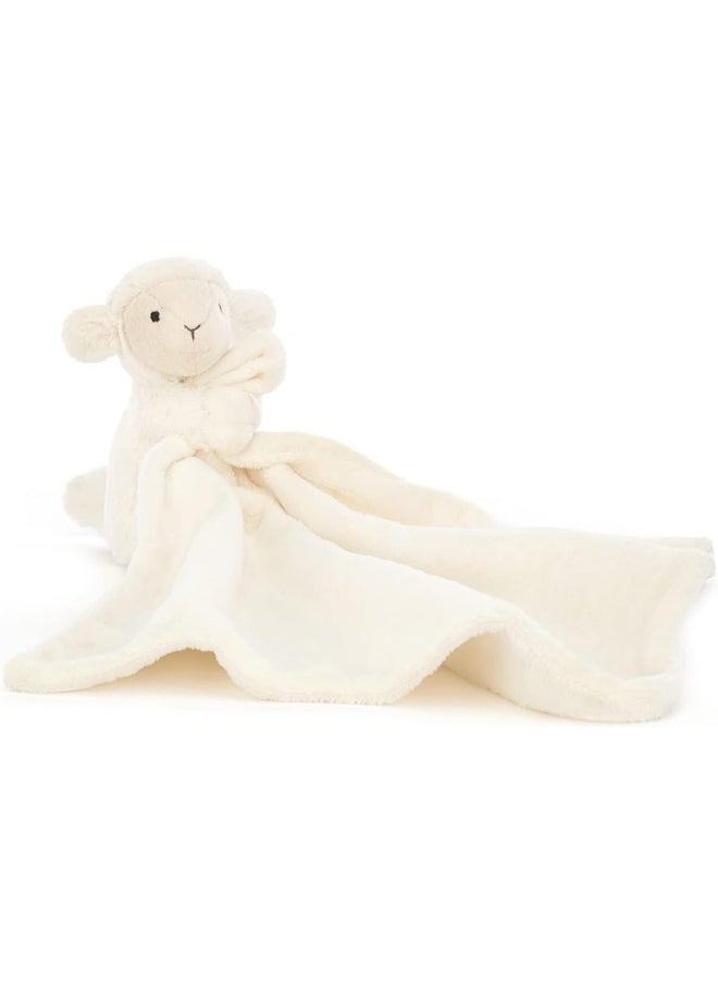 Jellycat Bashful Lamb Baby Stuffed Animal Security Blanket