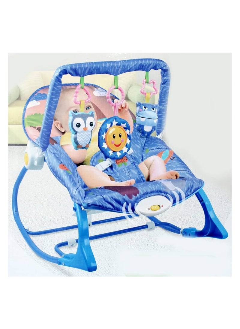 Musical Bliss Colorful Baby Rocking Chair