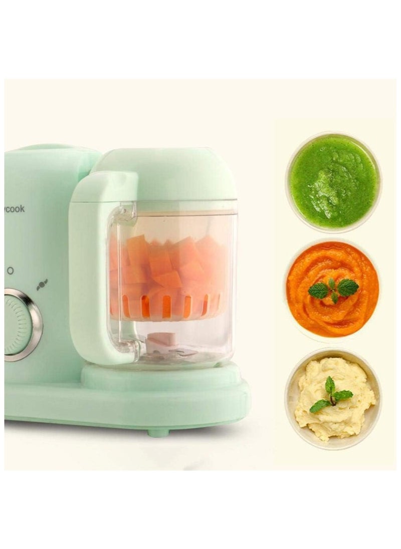 Baby Food Blender And Steamer - Green