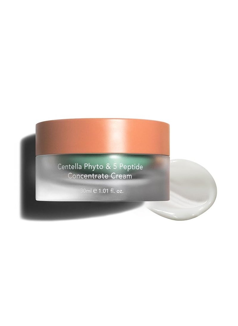 HARUHARU Wonder Centella Phyto & 5 Peptide Concentrate Cream, Daily & Night Cream, Nourishing, Wrinkles improvement for all skin types, Vegan, Cruelty-Free 1.01 fl. Oz