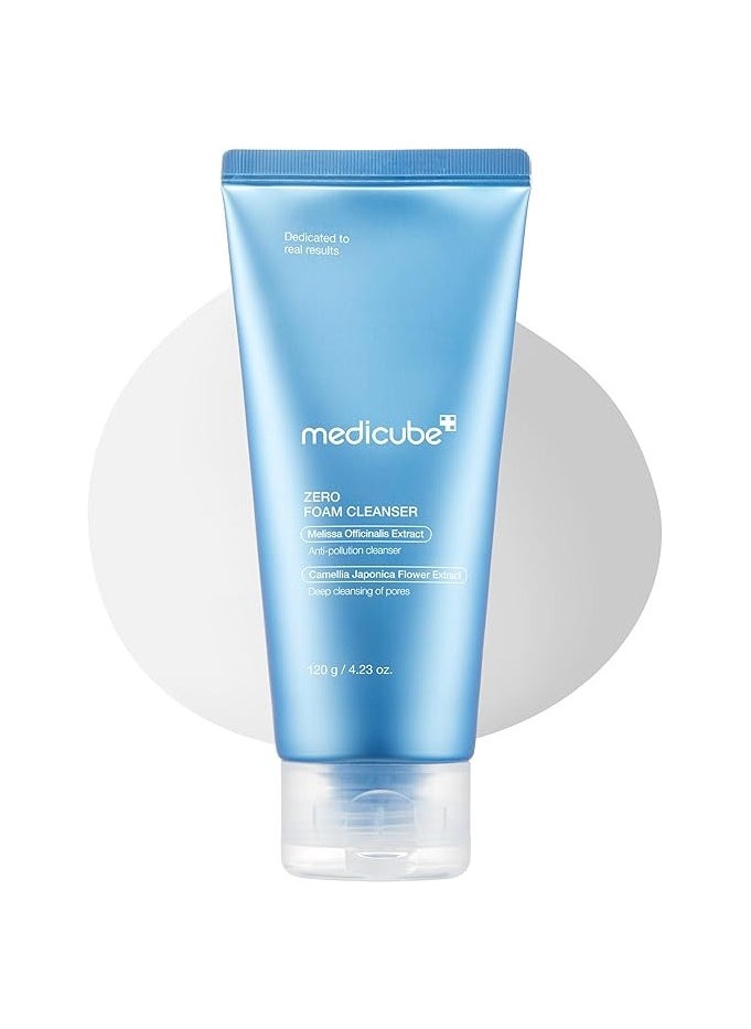 medicube Zero Foam Cleanser for Sensitive Skin - Sebum Control, Moisture Balance, and Pore Minimization | Korean Skincare