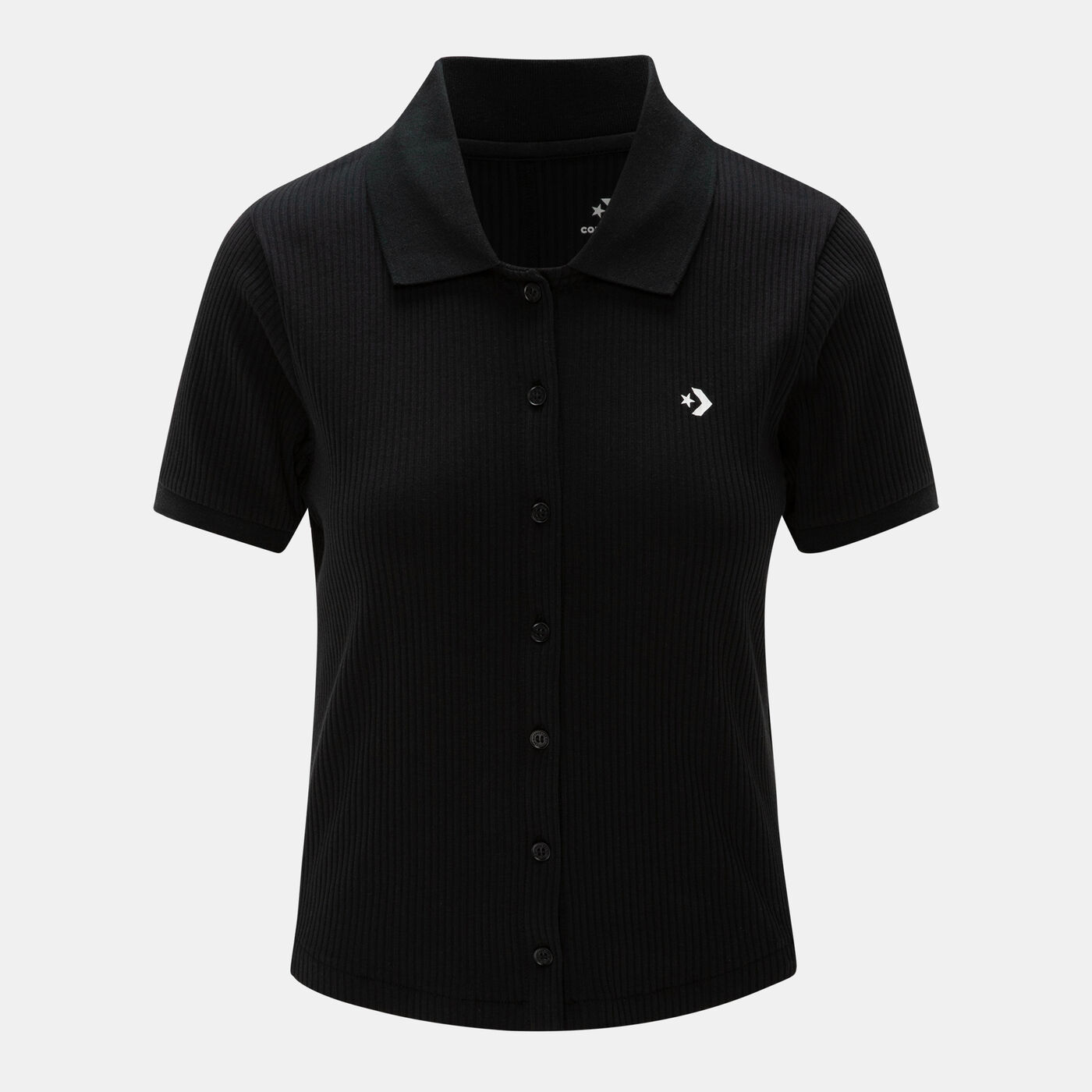 Women's Button-Up Polo Shirt