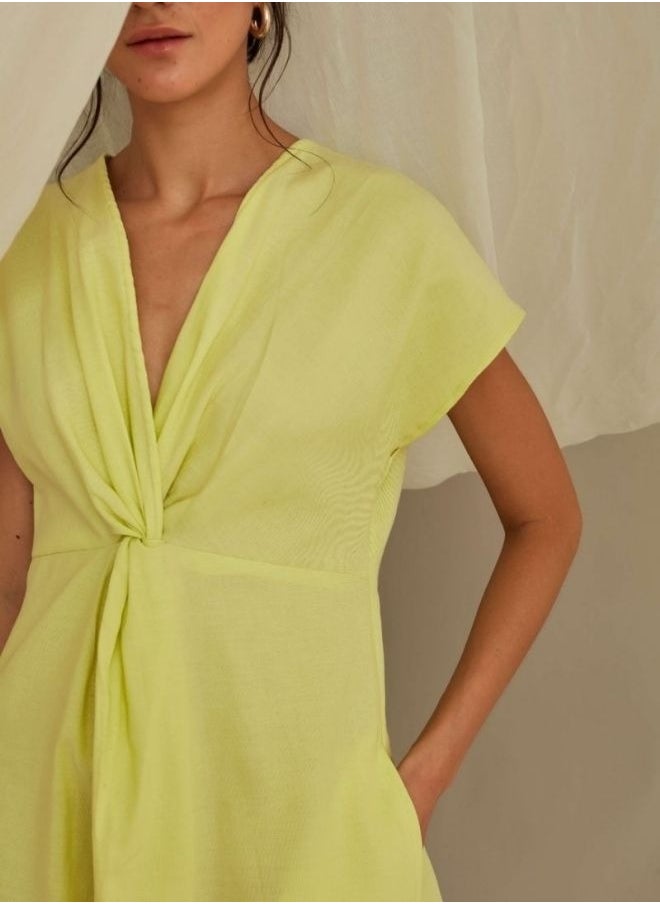 Twisted Mini Dress