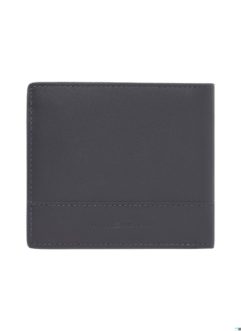 Men's Corporate Bifold Wallet - Leather, Blue