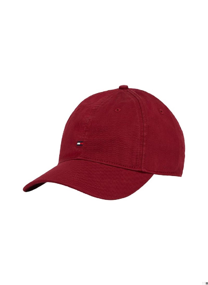 Men's Hilfiger Flag Baseball Cap - Cotton, Red