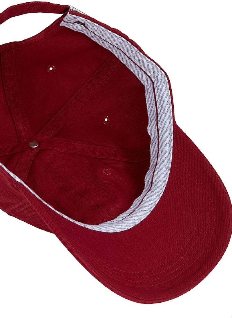 Men's Hilfiger Flag Baseball Cap - Cotton, Red