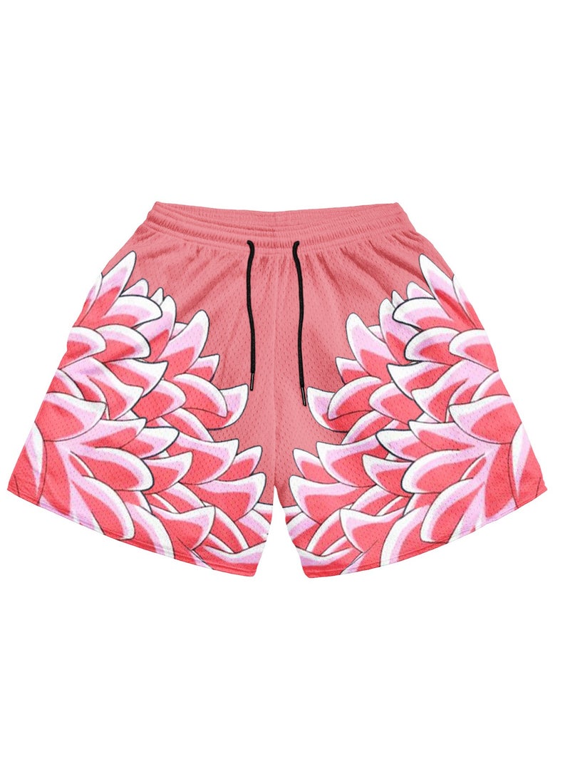 New 336D Digital Printed Double-Layer Shorts