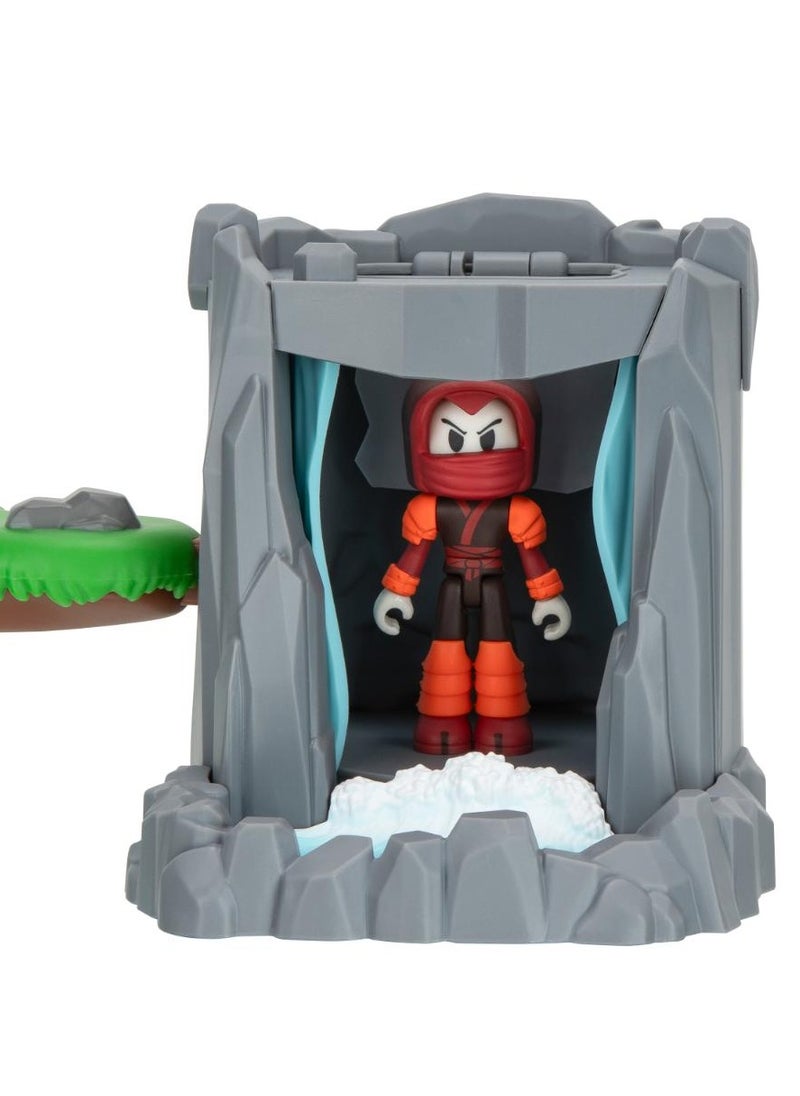 Dev Series Ninja Legends Valley | Interactive Playset | Collectible Figures | Exclusive Virtual Item Code Included | Perfect Gift for Gamers, Collectors and Kids