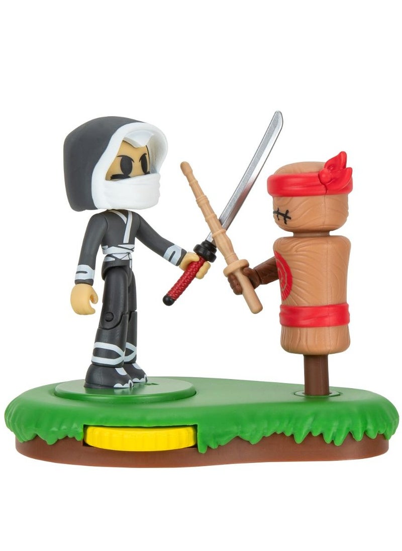 Dev Series Ninja Legends Valley | Interactive Playset | Collectible Figures | Exclusive Virtual Item Code Included | Perfect Gift for Gamers, Collectors and Kids