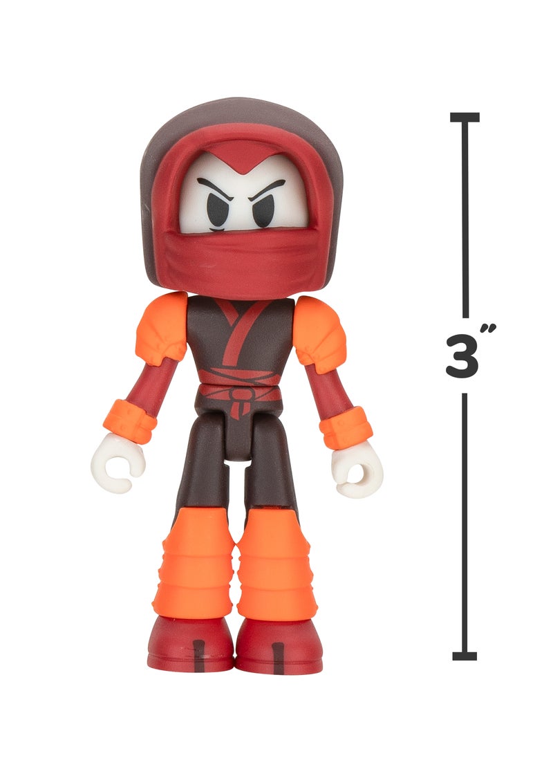 Dev Series Ninja Legends Valley | Interactive Playset | Collectible Figures | Exclusive Virtual Item Code Included | Perfect Gift for Gamers, Collectors and Kids