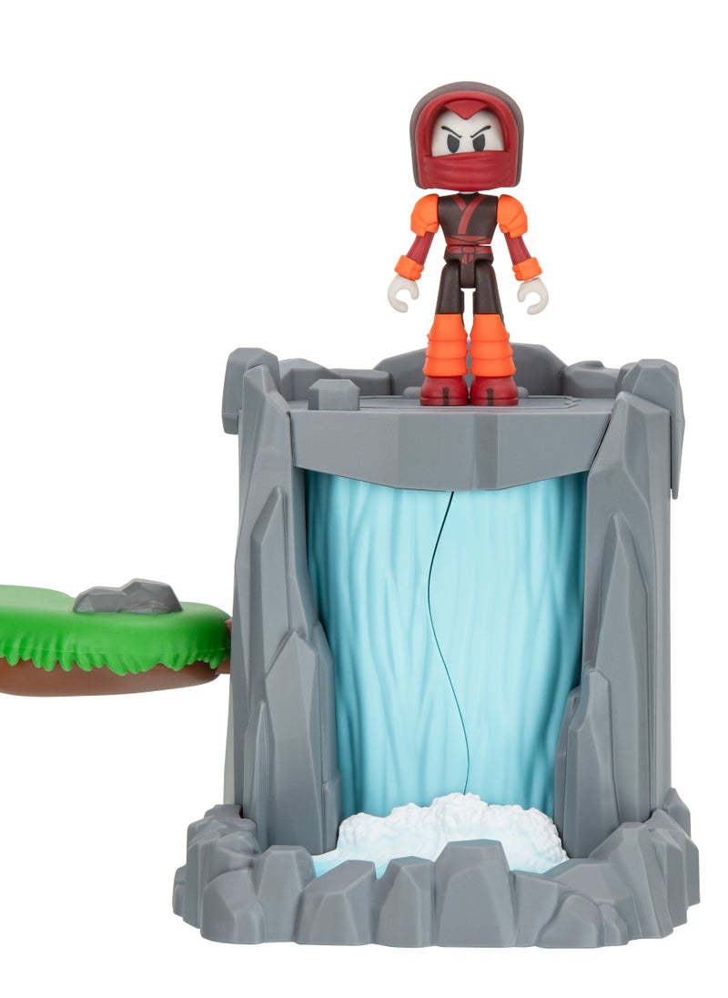 Dev Series Ninja Legends Valley | Interactive Playset | Collectible Figures | Exclusive Virtual Item Code Included | Perfect Gift for Gamers, Collectors and Kids