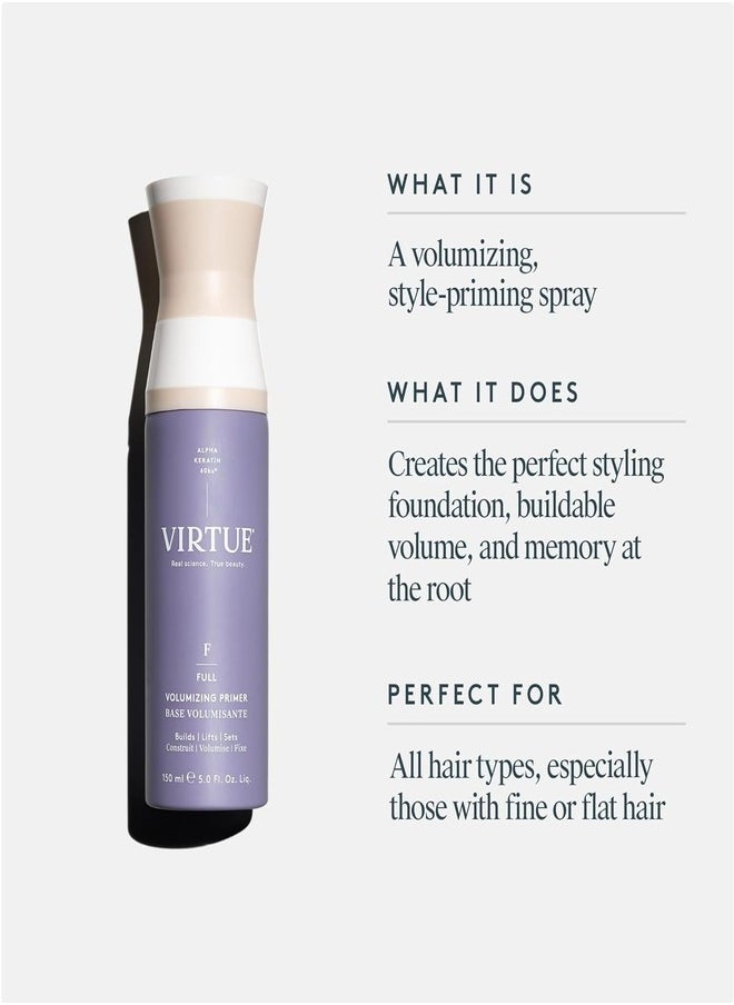 Virtue Labs Volumizing Primer - Lightweight Lift & Fullness Spray 150ml