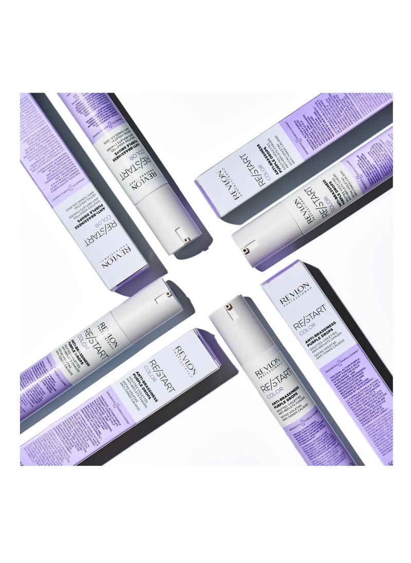 Restart Color Purple Anti Brassisness Drops 50 Ml