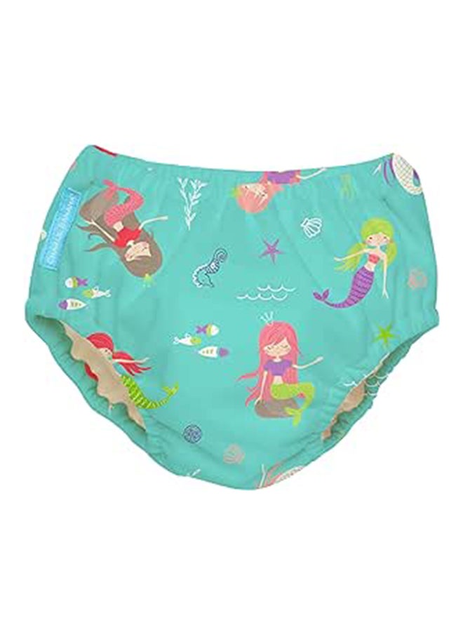 2 In 1 Swim Diaper And Traing Pants Mermade Jade Medium