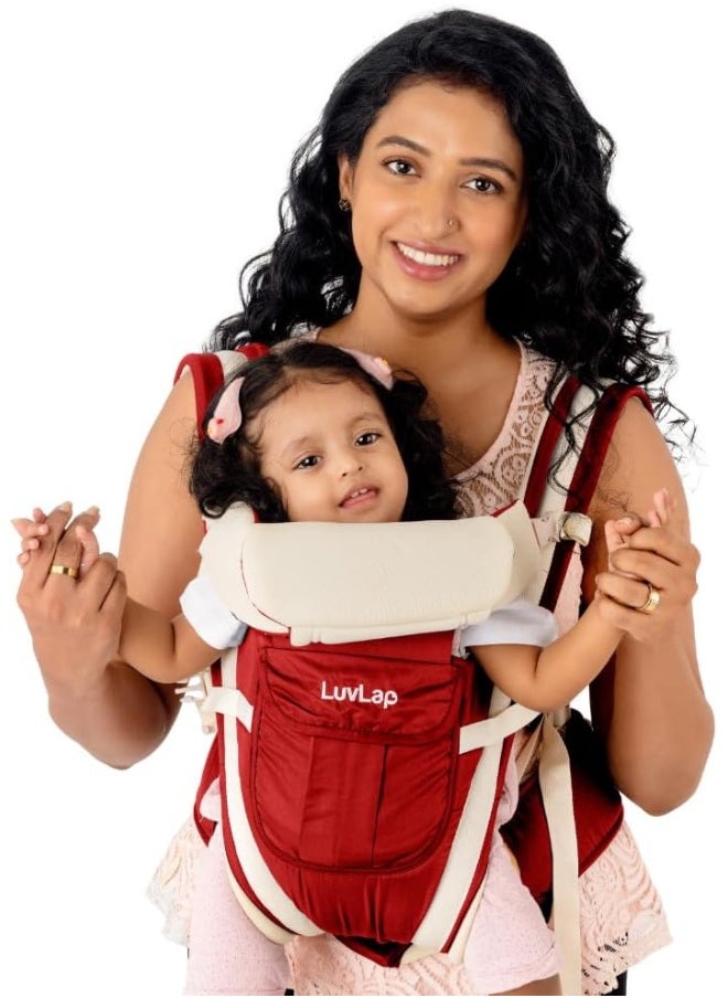 LuvLap Elegant Baby Carrier (Red)