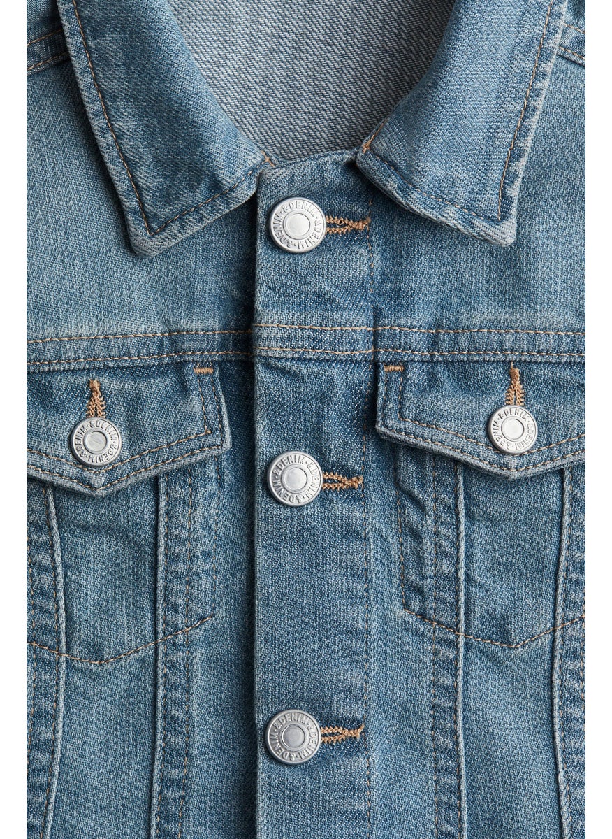 Flared Denim Jacket